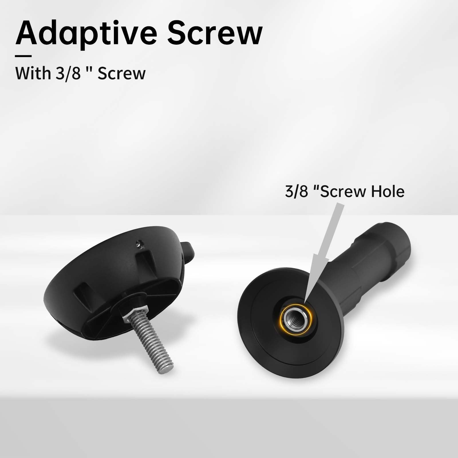 Adapter do miski 75 mm, metalowy konwerter do montażu płaskiego do miski z poziomicą bąbelkową i śrubami 1 cm do głowicy płynu statywu (długi)