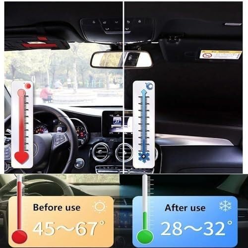 Tendine Parasole Auto Parasole anteriore magnetico in rete Per Jeep Per Wrangler Sahara 2 porte 2007-2018, traspirante e anti-UV. Tenda parasole