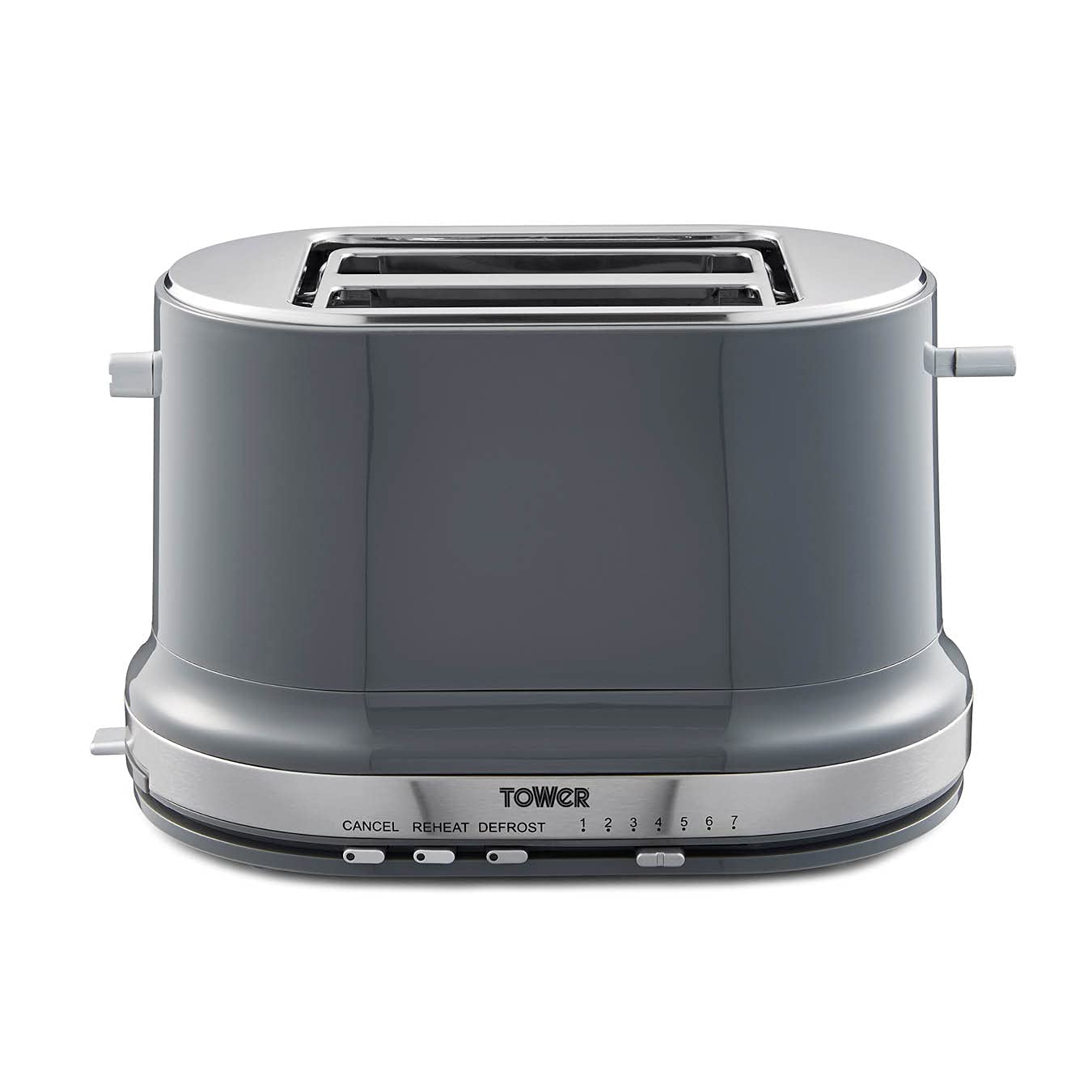 Buy Tower T20043GRP Belle 2Slice Toaster with 7 Browning Settings