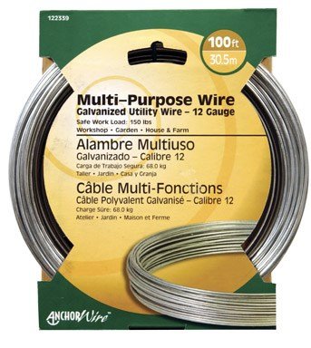 Hillman Galvanized Wire Multi-Purpose 0' 12 Ga Galv Card