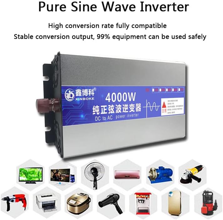 Amazon.co.jp: 純粋な正弦波インバーター 3000W 4000W 5000W 6000W