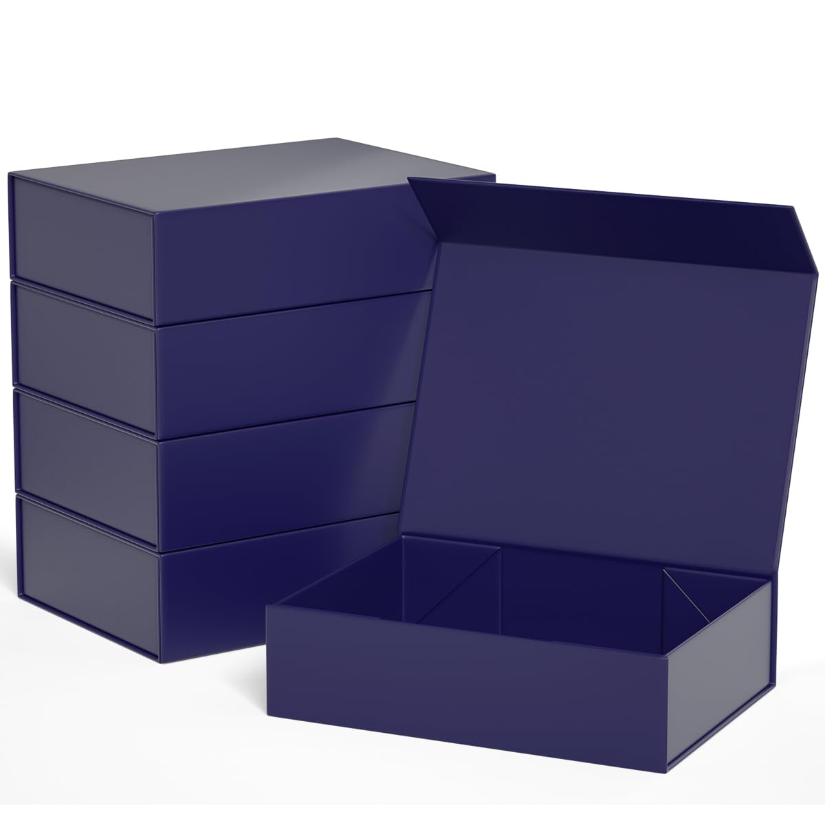 Blue Gift Boxes 11.9" x 8.5" x 3.3" with Magnetic Closure Lid Gift Box for Presents,Bridesmaid Gifts Boxe,Cute Boxes,Birthday Gift Box,Luxury for Gift