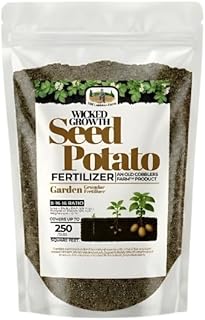 Old Cobblers Farm™ Wicked Growth Seed Potato Fertilizer-Strengthens Roots, Boosts Yields, and Supports Healthy Potato Growth with Eco-Friendly, Slow-Release Nutrients. (5/10/15/20 lbs) (5 lbs.)