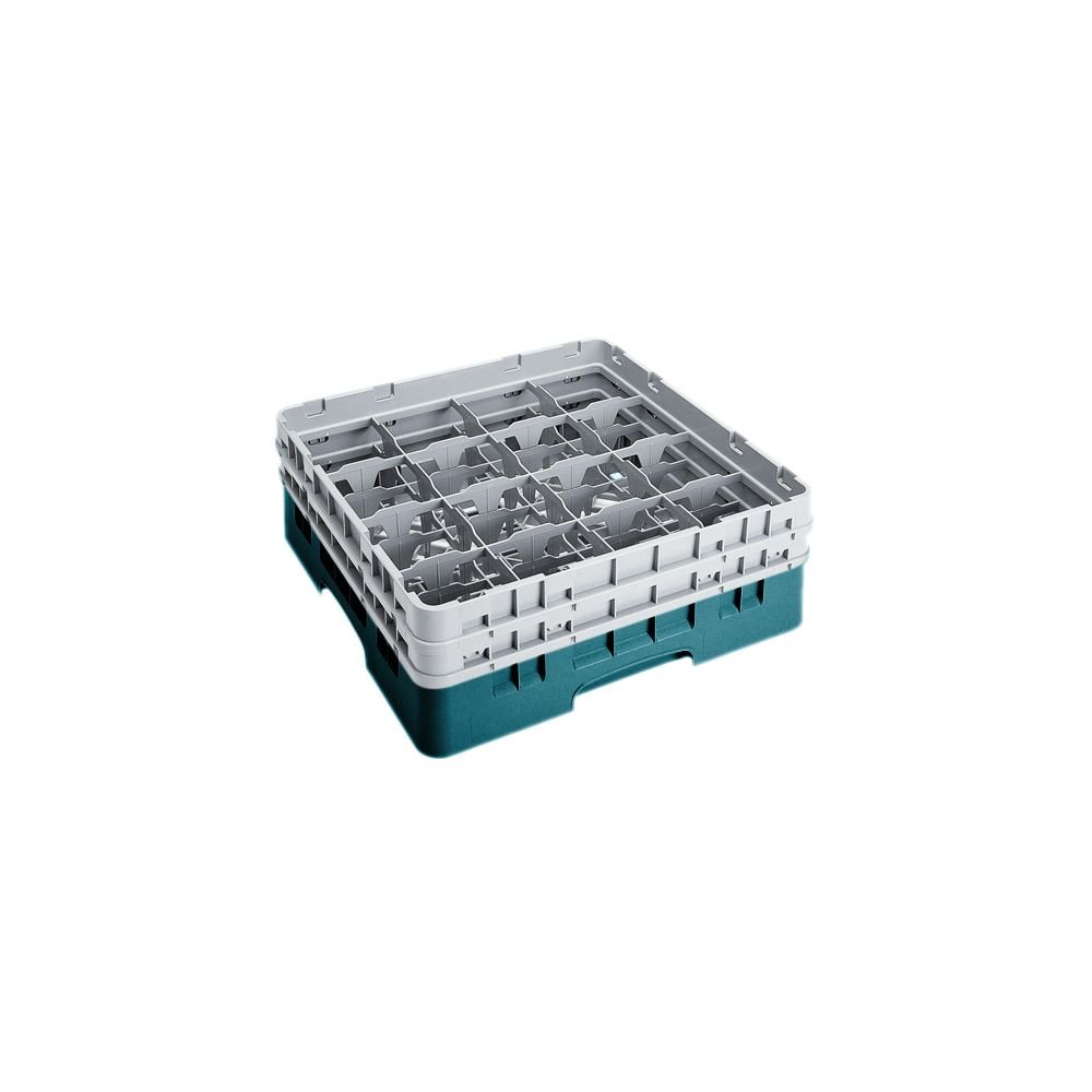 Camrack Glass Rack, W/2 Extenders, Full Size, 16 Compartments, 4-3/8'' Max. Dia, 6-1/8'' Max. (4 Pieces/Unit)