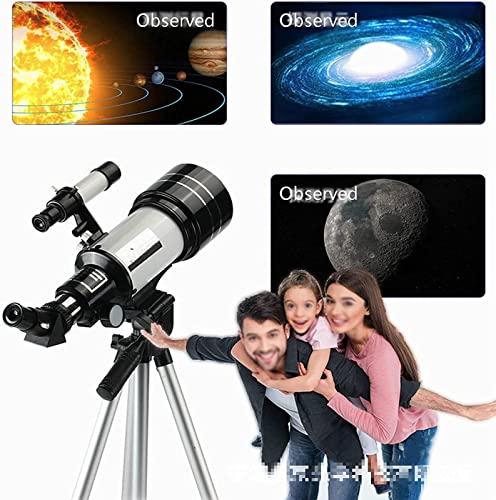 Telescopio Refractor con Trípode Ajustable y Adaptador para Teléfono miniatura 7