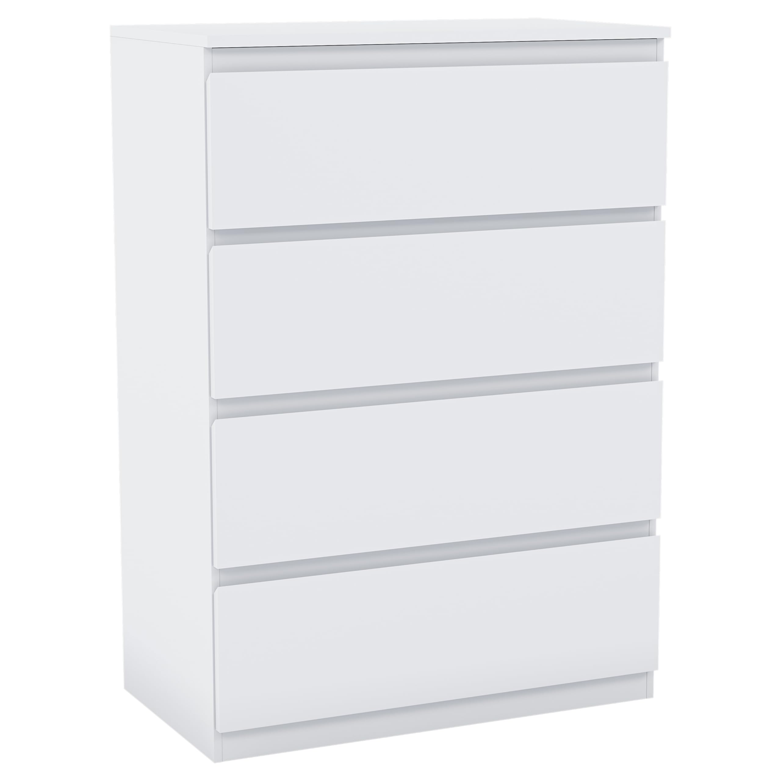 Vida Designs Denver Commode à tiroirs (Blanc, 4 tiroirs)
