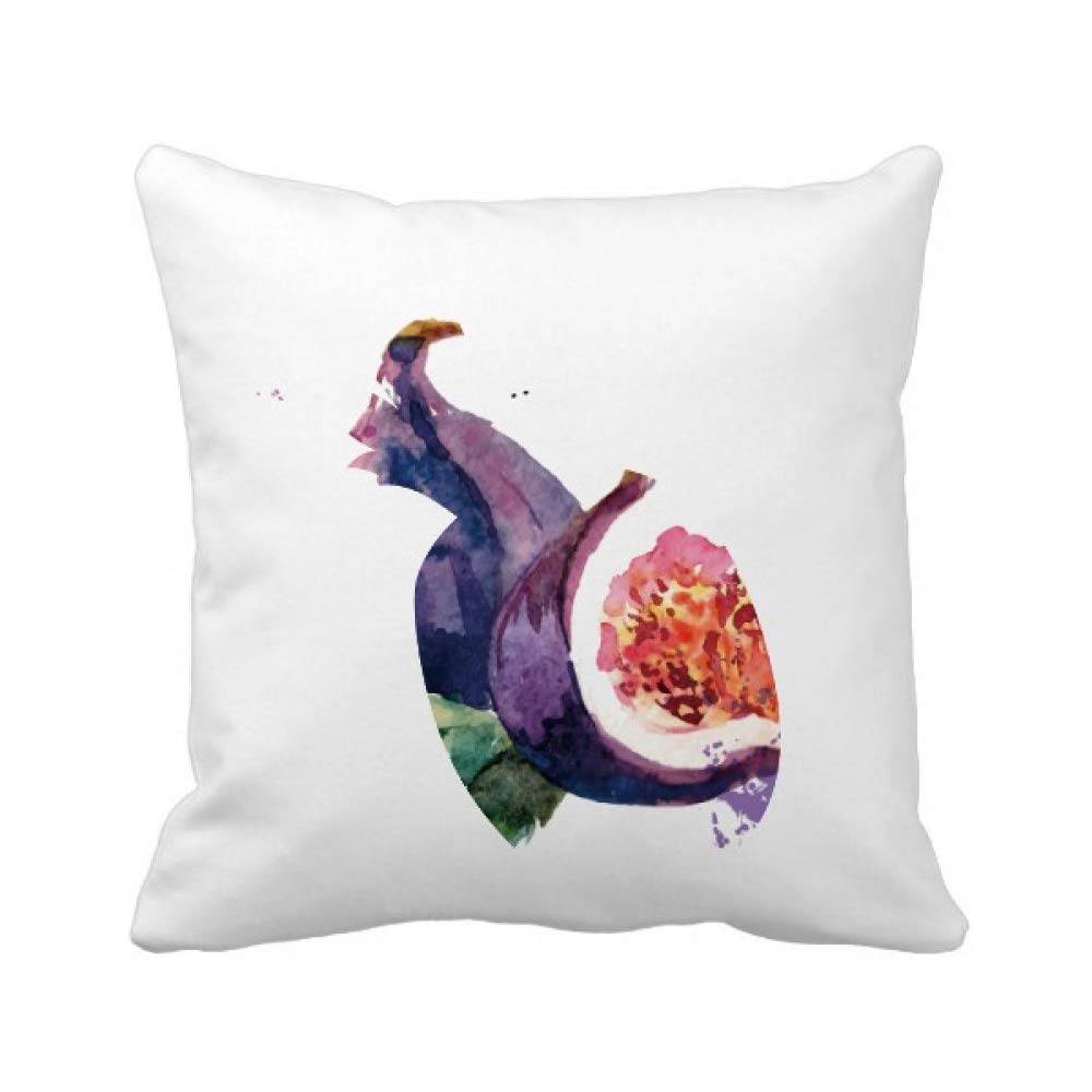 Coussin aquarelle ananas sain pour une deco de salon originale et coloree