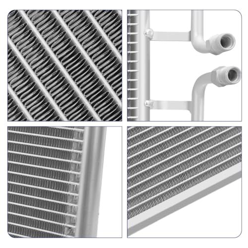 Image of Air Conditioning A /C Condenser Compatible with Ford F-150 Heritage F-250# 4678, 7014678, FO3030144, 6L3Z19712BA, 6L3Z19712BB