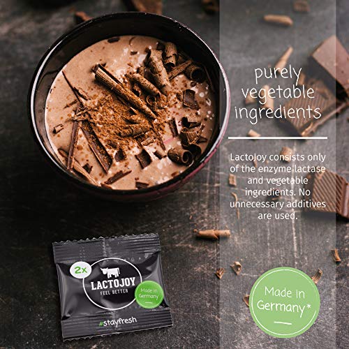 LactoJoy Lactase Pills I Powerful Lactase Enzymes for Lactose