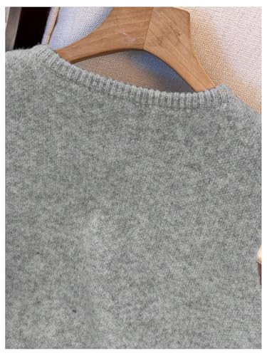 Image of RoseSeek Women's Button Down Sweater Vest Sleeveless Crewneck Knit Outerwear Old Money Knitwear