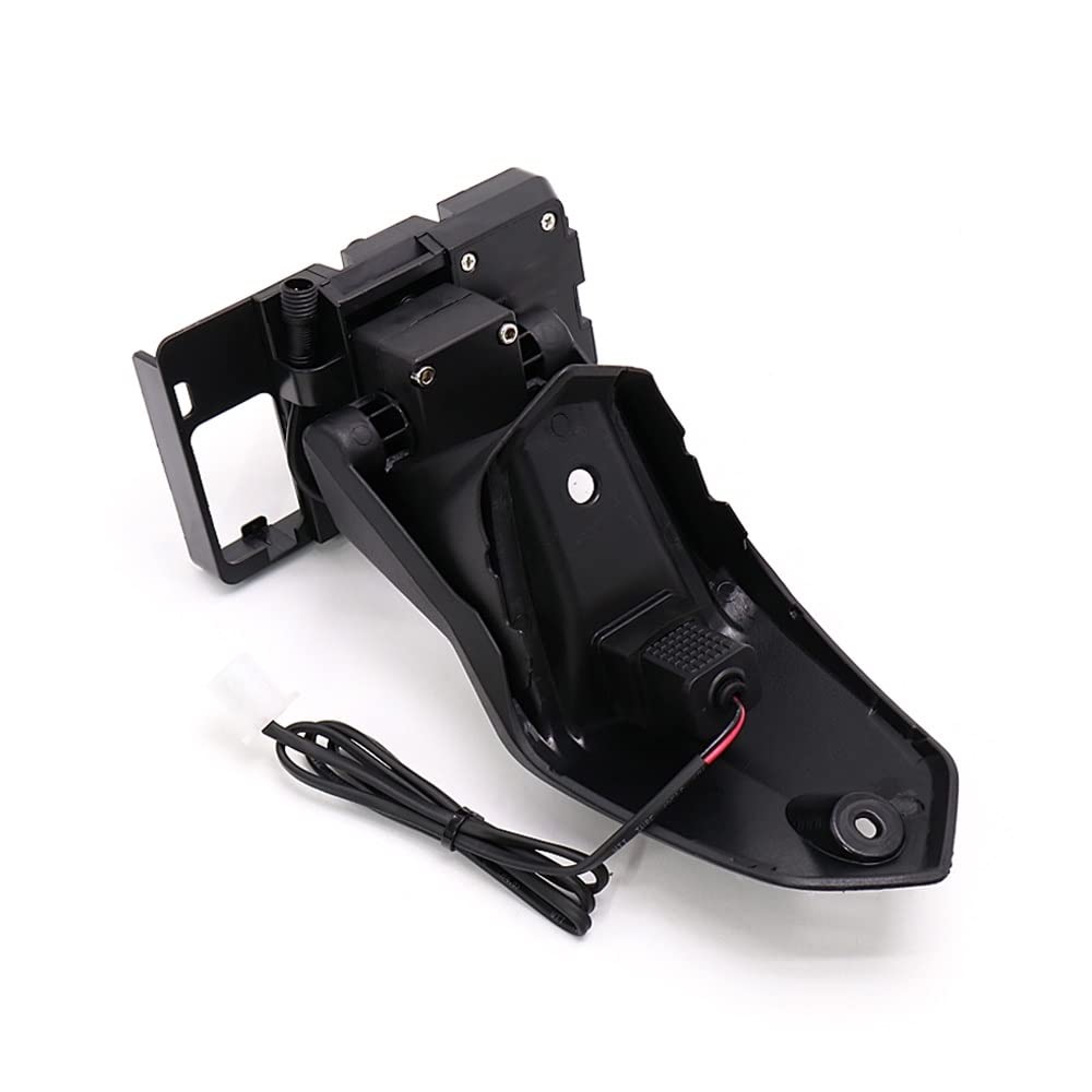 Staffa Navigazione per Yamaha T-Max 530 DX SX T-Max 560 2017-2021 Staffa di Navigazione del Telefono del Motociclo Porta di Ricarica USB Senza Fili del Supporto Porta Telefono Moto