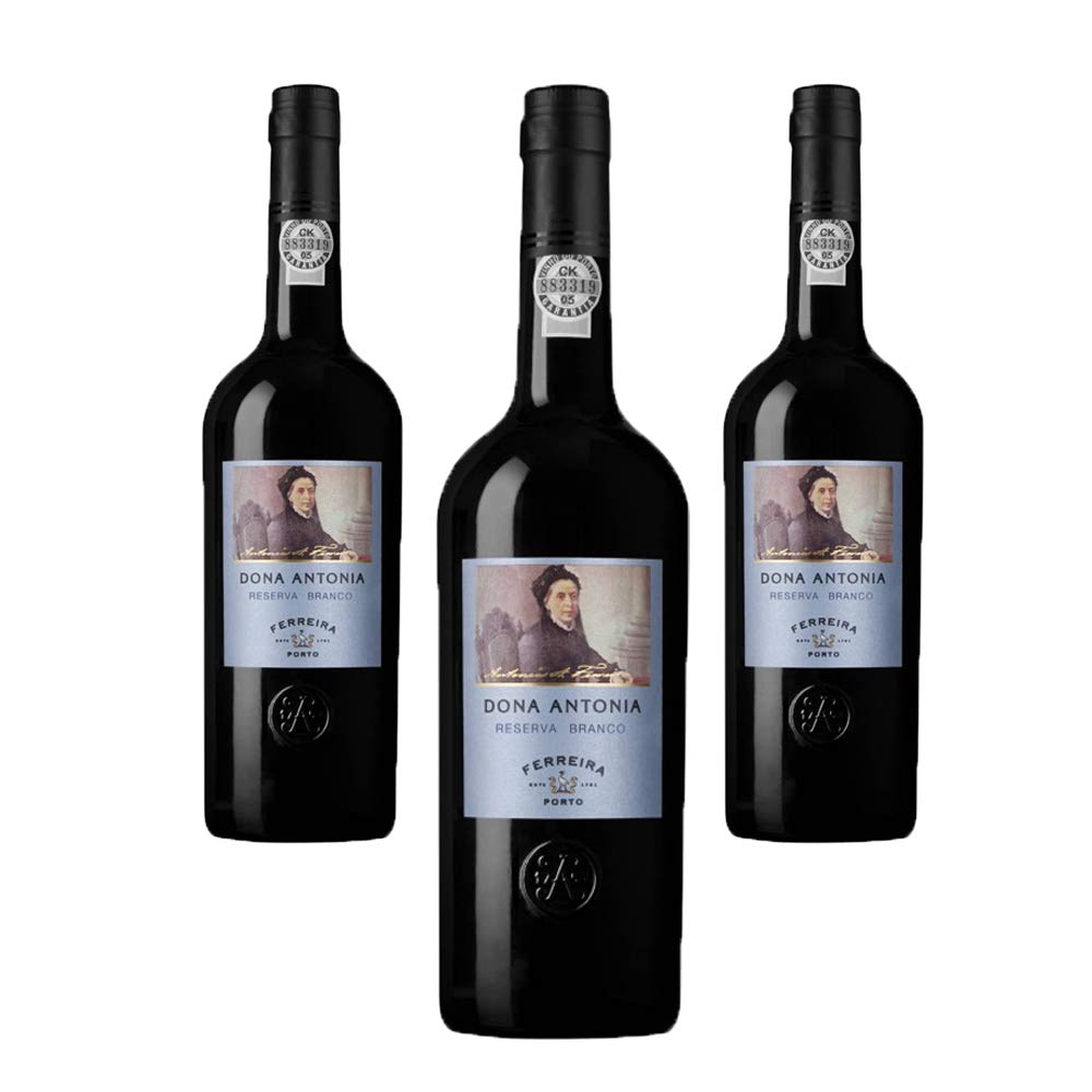 Portwein Ferreira Dona Antonia Reserve White - Dessertwein- 3 Flaschen