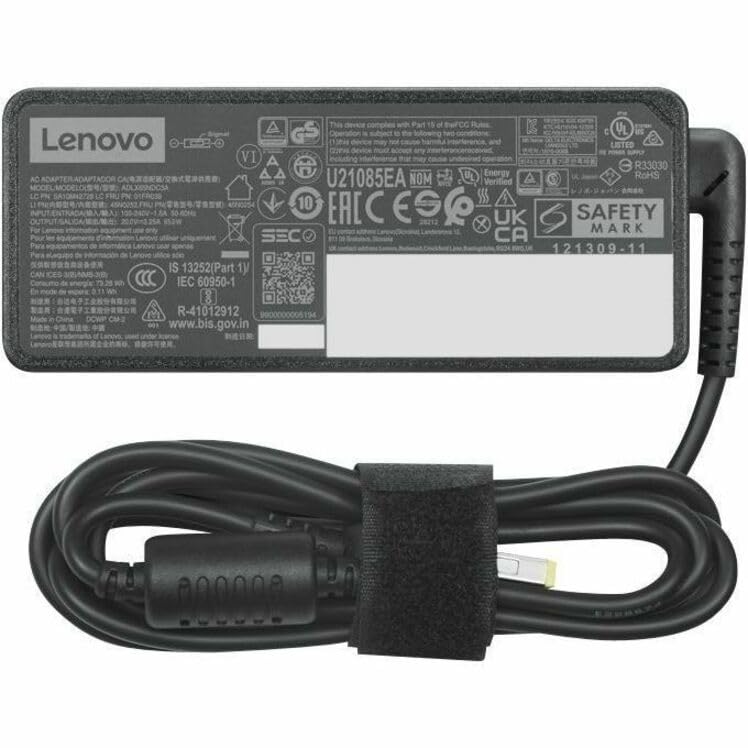 Amazon.com: Lenovo ThinkCentre 65W AC Adapter (Slim Tip) : Electronics