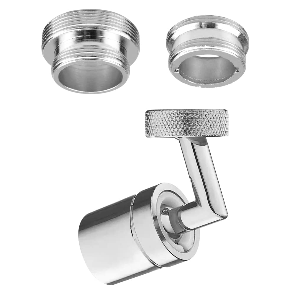 Yvyan Lot de 2 adaptateurs de robinet M16 vers M22 - Double filetage pour filetage extérieur M16(15.5mm) et M22(21.5mm) - Pour aérateur de cuisine et filtre à eau (M22-M16 Yvyan Lot de 2 adaptateurs de robinet M16 vers M22 - Double filetage pour filetage extérieur M16(15.5mm) et M22(21.5mm) - Pour aérateur de cuisine et filtre à eau (M22-M16