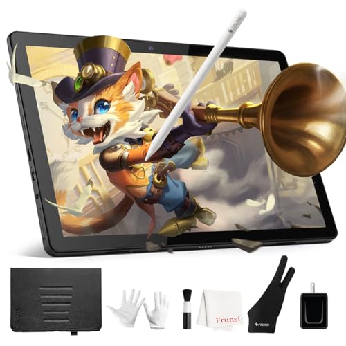 Frunsi RubensTab T11 Pro standalone Drawing Tablet No Computer Needed,10.1 inch FHD Display,Octa-Core CPU,Pre-Installed Drawing Apps & Tutorials,More Bonus Items for Beginners, Artists, Students