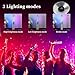 8 Pieces RGB LED Strobe Baton Light Rechargeable Bottle Service Sparklers Stick Reusable Champagne Bottle Handheld LED for Club Stage Nightclub Party Concert Event Bar Outdoor - Silver
