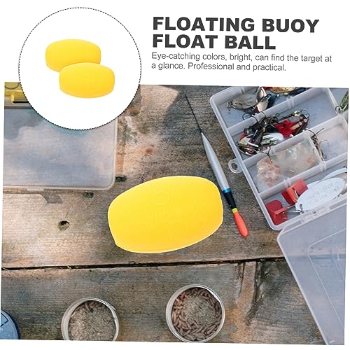 VANZACK 2st Bojenball Für Boote Bootsboje Schwimmendes Angelgerät Krabbenschwimmer Schwimmender Bojenmarker Kanu-boje-Ball Schwimmender Bojenball Angelboje Eva Meeresangeln Multifunktion