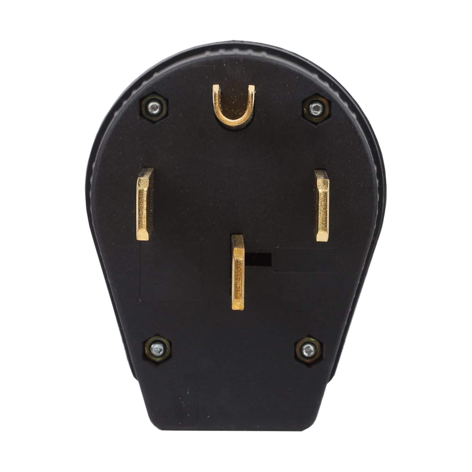 NEMA 14-50P Plug – 50 Amp 125/250V, 3-Pole 4-Wire, Heavy-Duty Industrial Grade For Dryers, Ranges & EV Chargers