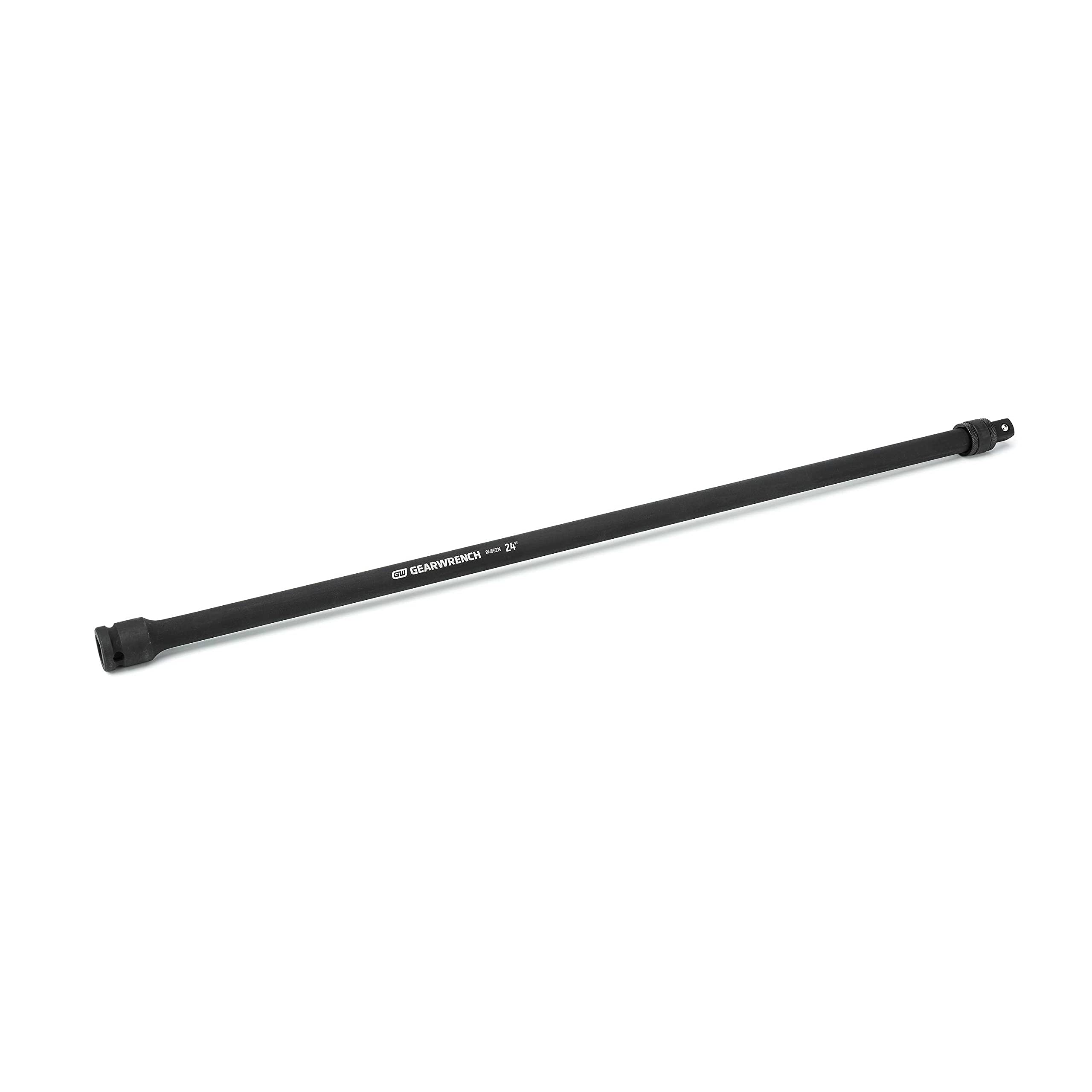 GearWrench 1/2" Drive Locking Impact Extension, 24" - 84652N, Black, 61 cm 24"