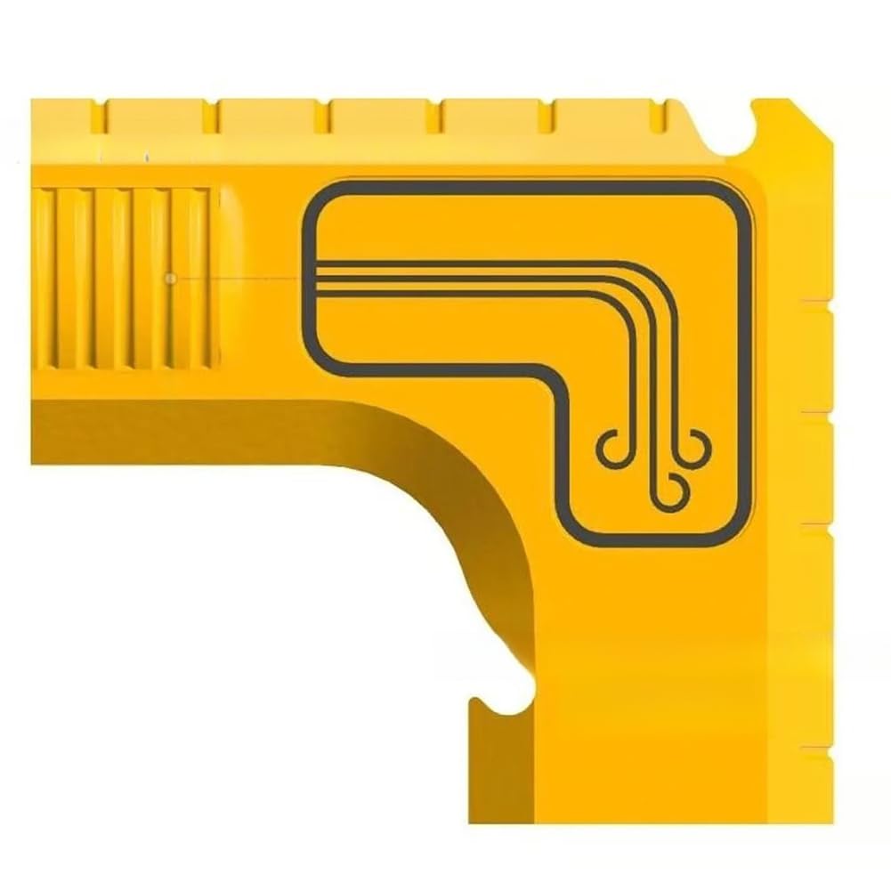 Awwertse Table Saw Dust Extraction Adapter-2.5 Inch Fit with Easy-Slide-on Design and Bag Hook Functionality Connector