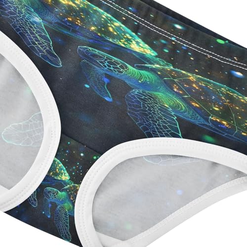 Galaxy Sea Turtles Toddler Girls's Underwear 2T 202b89564