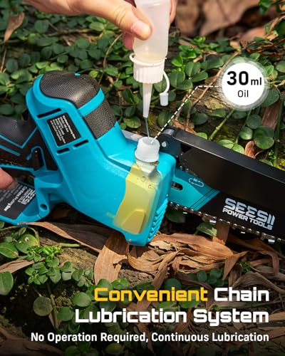 SEESII Brushless 6 Inch Chainsaw