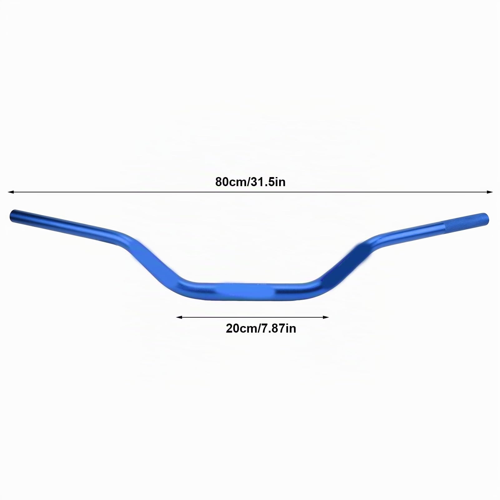 Manubrio in alluminio anodizzato universale da 28mm, adatto per CRF230F, design ergonomico, montaggio facile, resistente alle intemperie