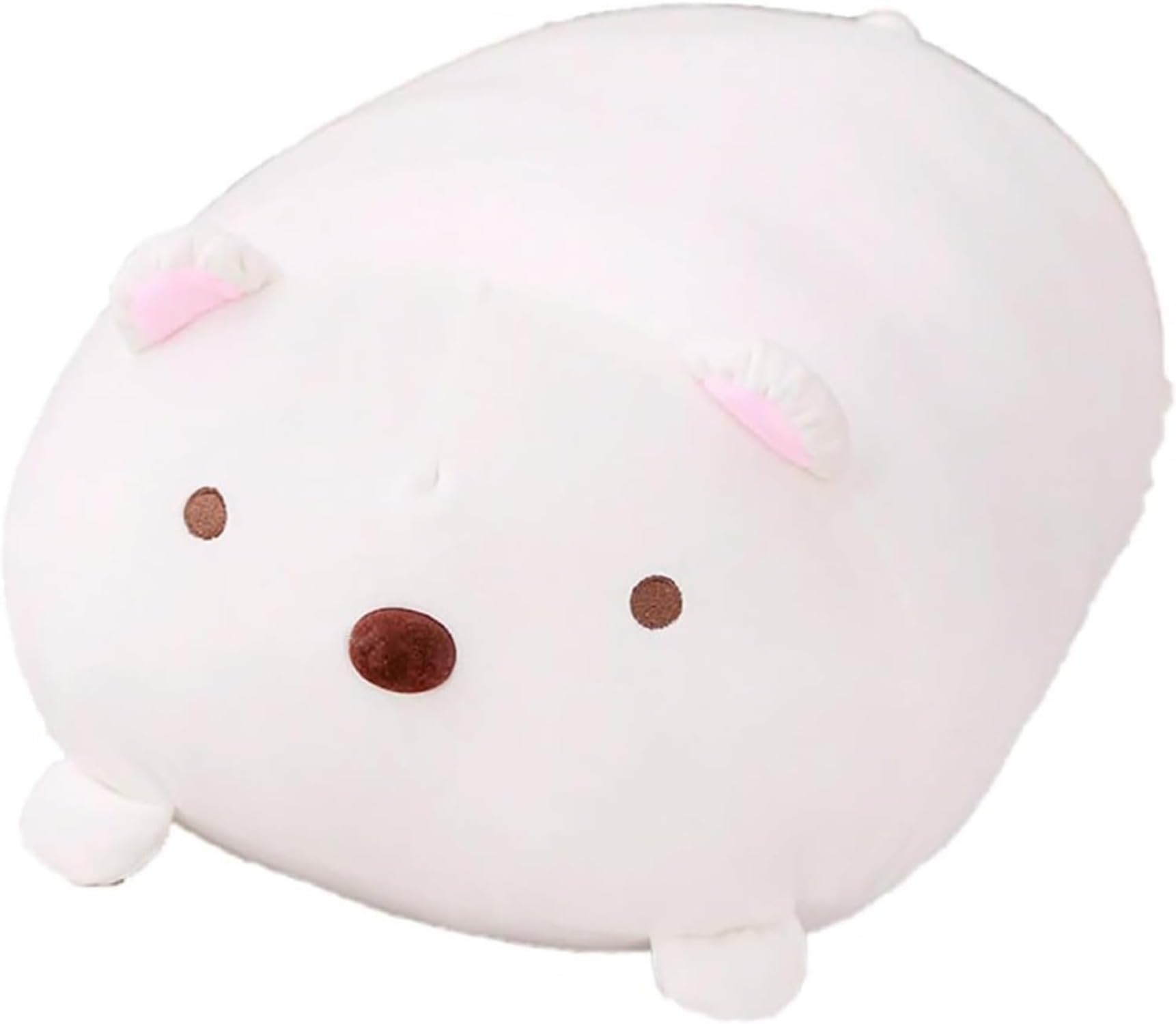 すみっコぐらしぬいぐるみ スーパーもーちもちクッション ねこ・とかげ・ぺんぎん・しろくま柄 抱きまくら兼用 (90cm,D) [並行輸入品]