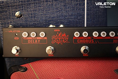 Valeton VES-3 Dapper Dark Multi-effects 5 in 1 Guitar Pedals for Electric Guitar