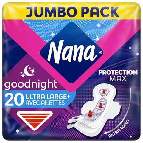 Serviettes Hygiéniques Nana Ultra Goodnight Cover