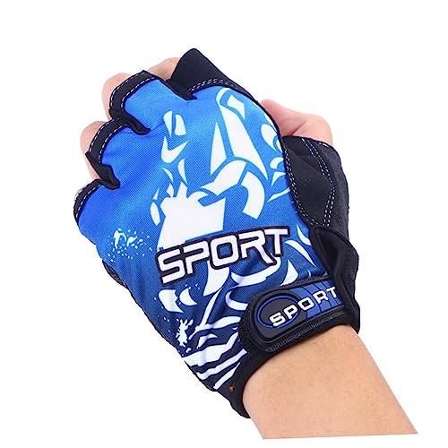 BESTonZON Men's/Female Half Finger Gloves Cycling Gloves Breathable Workout Size (