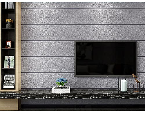 Nordycka aksamitna tapeta w paski z jelenia - super gruba włóknina do salonu i sypialni wystrój stylowy nowoczesny design łatwy w instalacji i zmywalny