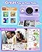 Anchioo Instant Camera Toys for Age 3-12 Girls Boys Christmas Birthday Party Gift Ideas - 2.4 inch IPS Screen Kids Digital Camera with 1080P Video Recorder 32GB SD Card with 3 Paper Rolls Purple
