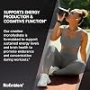 BioEmblem Creatine Monohydrate Powder - Unflavored Micronized Creatine Easily Mixes - Muscle Strength, Workout Recovery, Exercise Performance - 300g Creatine Supplement - Non-GMO, Vegan