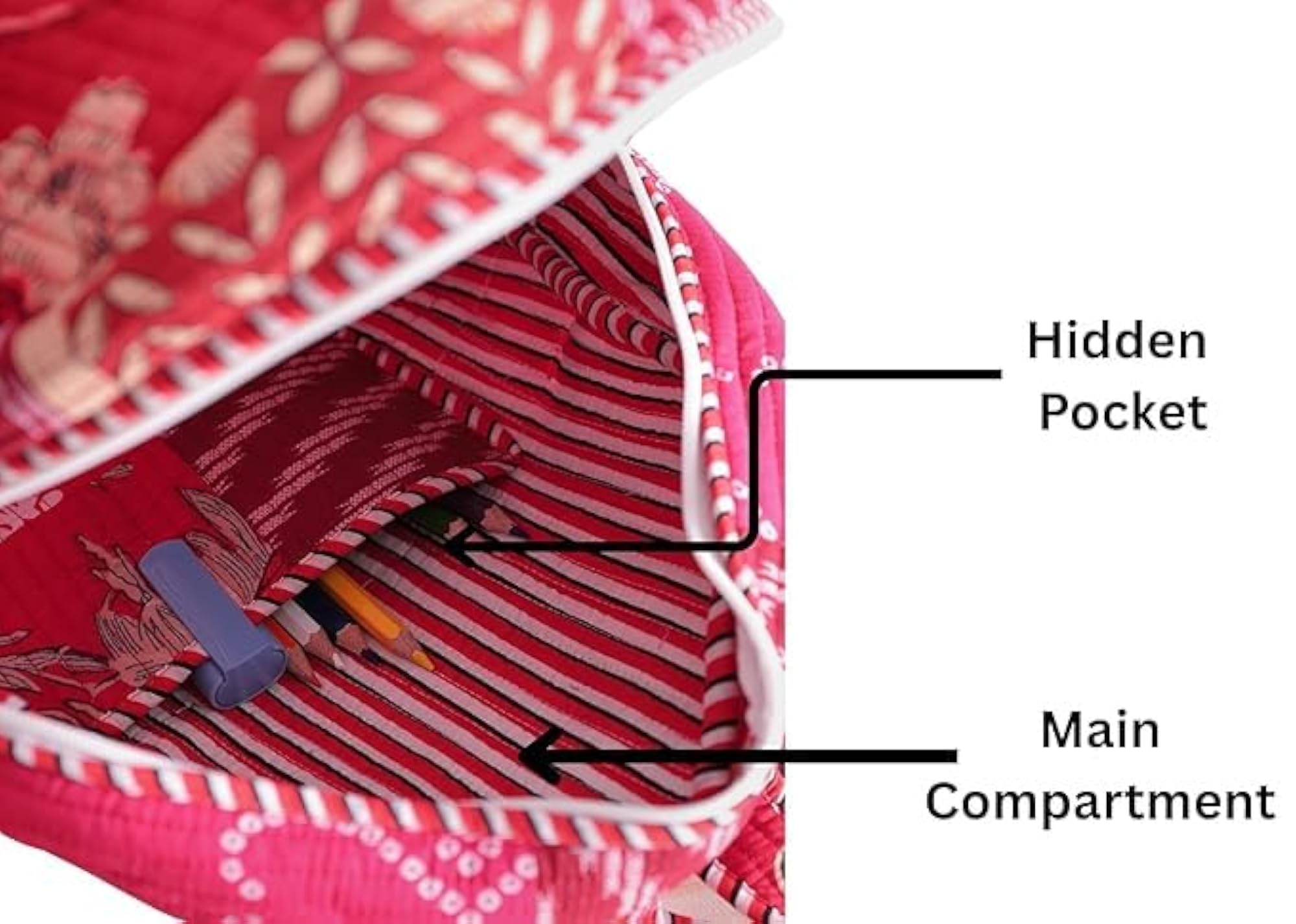 Handcrafted Patchwork Floral Backpack