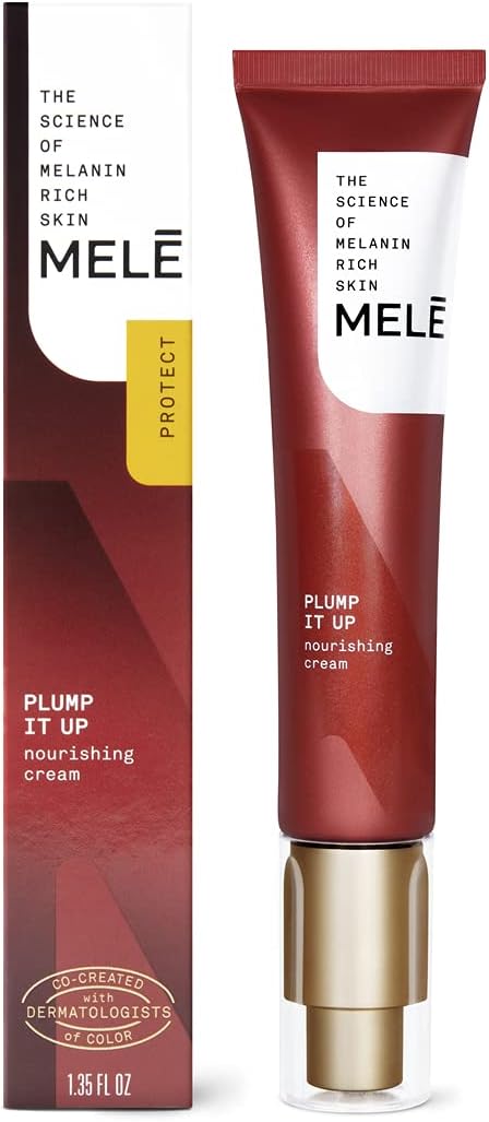 Nourishing Cream For Dry Skin in Need of Extra Hydration Plump It Up With Niacinamide, Vitamin B, and Lightweight Skin Conditioning Agents 1.35 oz