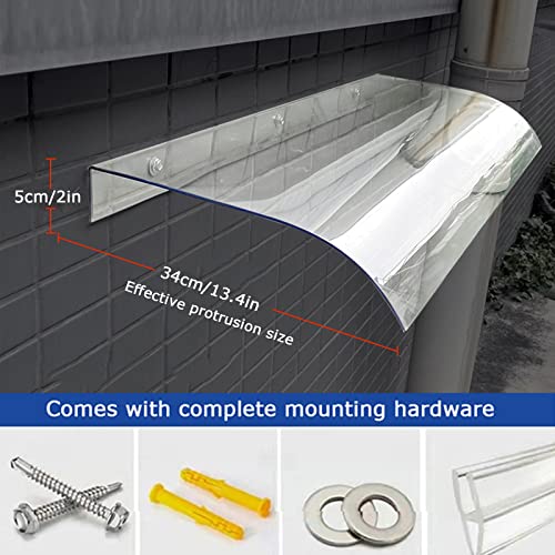 Toldo para puerta de 40 x 320 cm resistente a impactos e impermeable 7