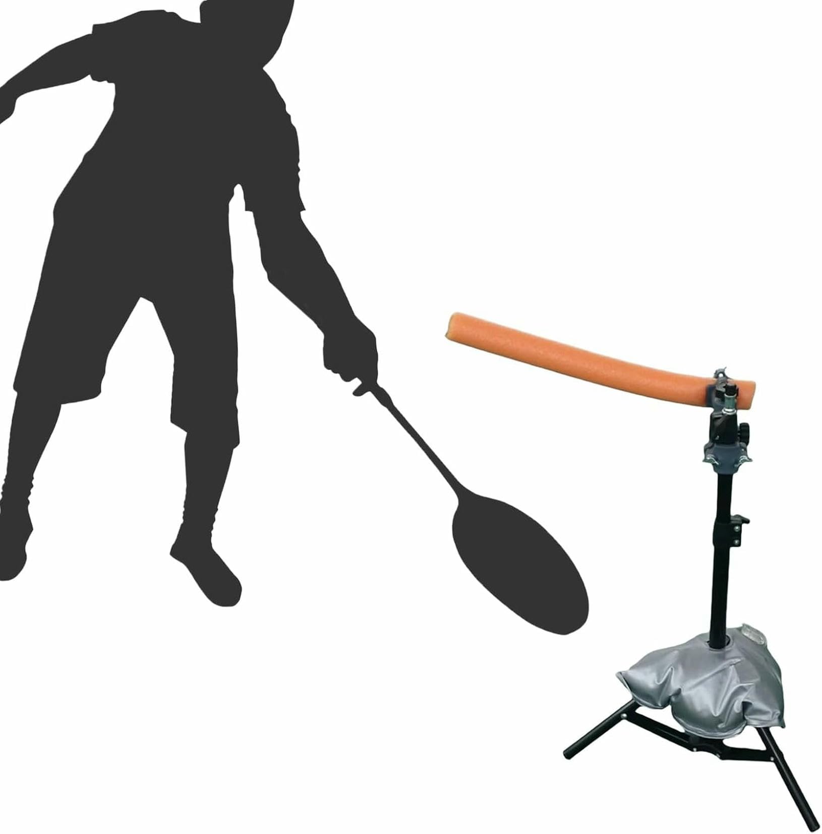 Kit de entrenamiento de bádminton para práctica individual o dúo, equipo de autoaprendizaje para entrenamiento escolar y de corte, perfecto para mejorar habilidades y fitness