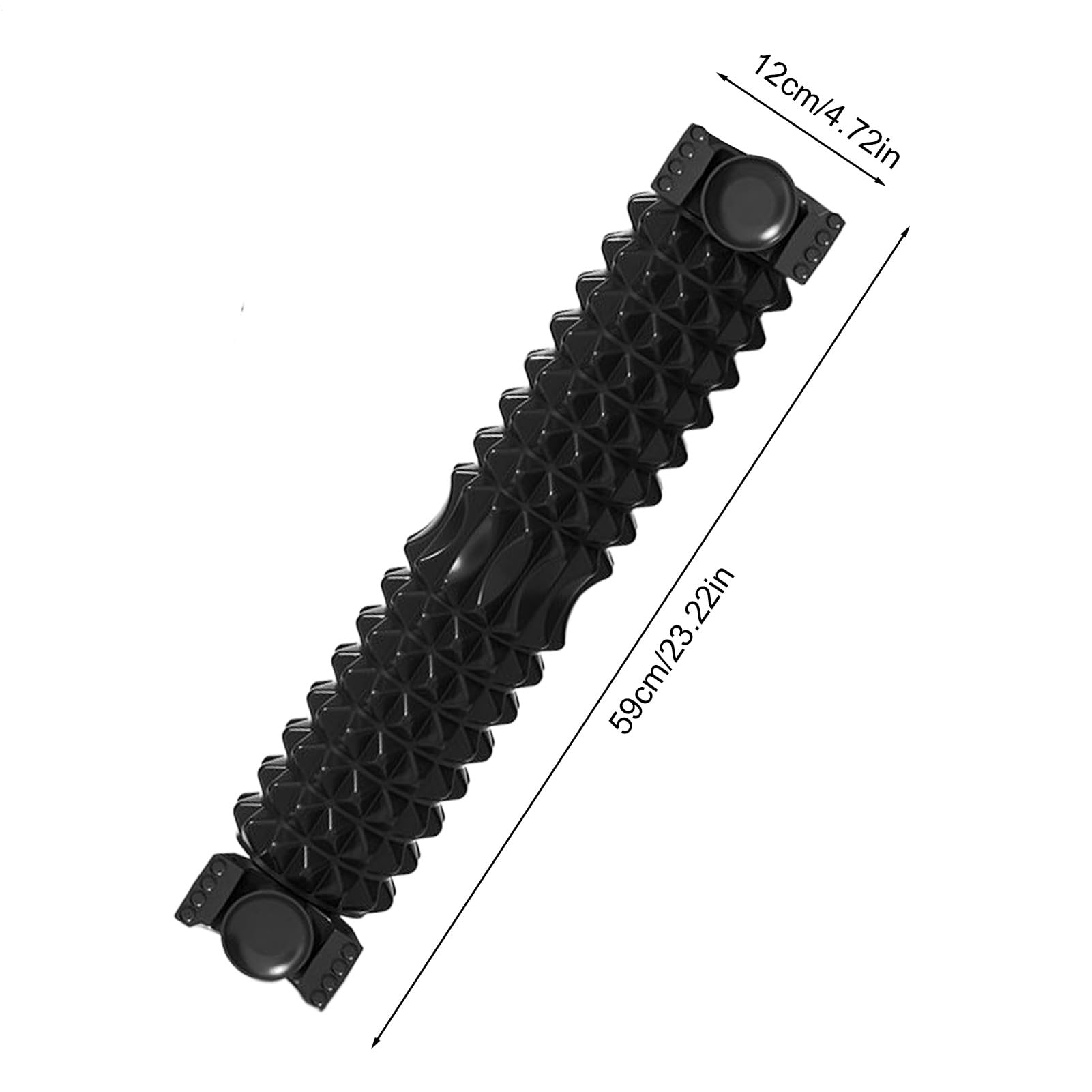 Rullo Massaggiante In Schiuma,Strumento Per Massaggio Muscolare E Stretching 58 cm,Rullo In Schiuma Per Allenamento | Per Esercizio Per Allenamento Per Stretching Per Recupero Per Sonno Per Tessuti Pr