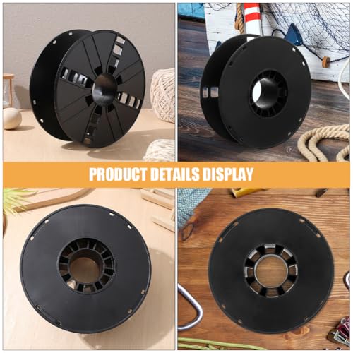 Carrete de cable de viento de mano para proyectos de bricolaje pack de 3 5