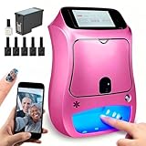 【Macchina per Unghie DIY Personalizzata】La stampante per unghie ti permette di disegnare motivi dalle tue foto e di personalizzare foto significative e immagini preferite per adattarle al tuo stile di nail art. Qualità dell'immagine ad alta risoluzione, stili fantastici e creazioni personalizzate. Numero di disegni: circa 800 capsule per unghie/1 flacone.