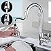 GERUIKE Rubinetto Cucina, Rubinetto Lavello Cucina 360°, Estensibile Rubinetti Cucina, Miscelatore Cucina in Acciaio Inox, Rubinetto Lavello Cucina 3 Modalità, Miscelatore da Cucina Cromata Lucida
