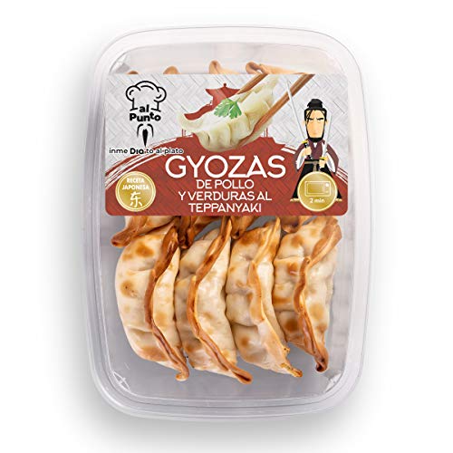 DIA AL PUNTO gyozas de pollo y verduras al teppanyaki bandeja 8 uds 150 gr