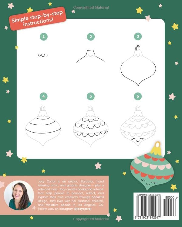 The How to Draw Book for Kids, Christmas Edition: A Simple Step-by-Step Guide to Drawing Cute Christmas Characters, Treats, Decorations, Gifts, Stockings, Reindeer and More image 3