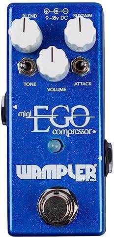 Wampler Pedal de efeitos de guitarra Mini Ego Compressor