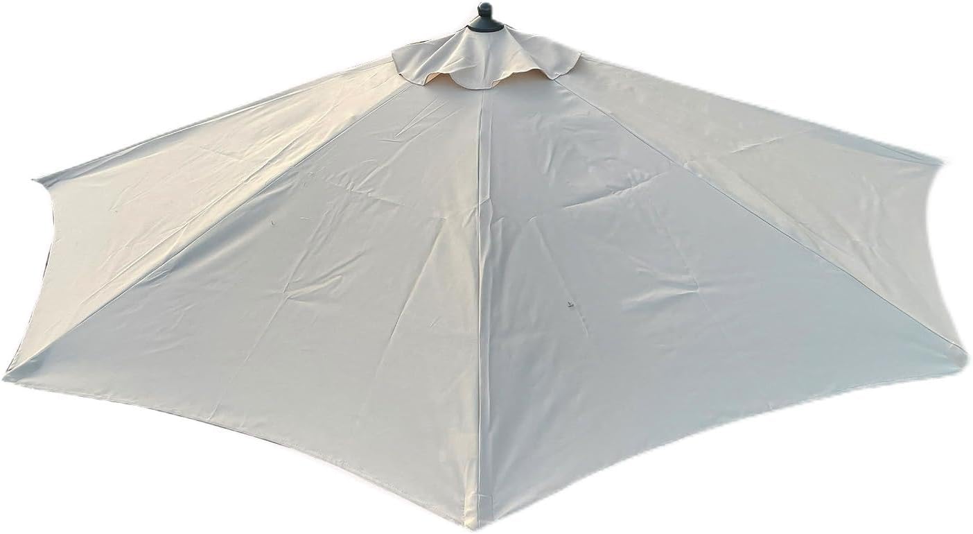 BELLRINO Umbrella Canopy Replacement for 9ft 5 Ribs Half Umbrella, Replacement Canopy ONLY