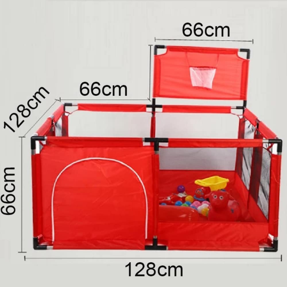 YAZOCO Box Bambini Maglia Traspirante Recinto Per Bambini Con Telaio da Basket Giochi Neonato Interno o Esterno