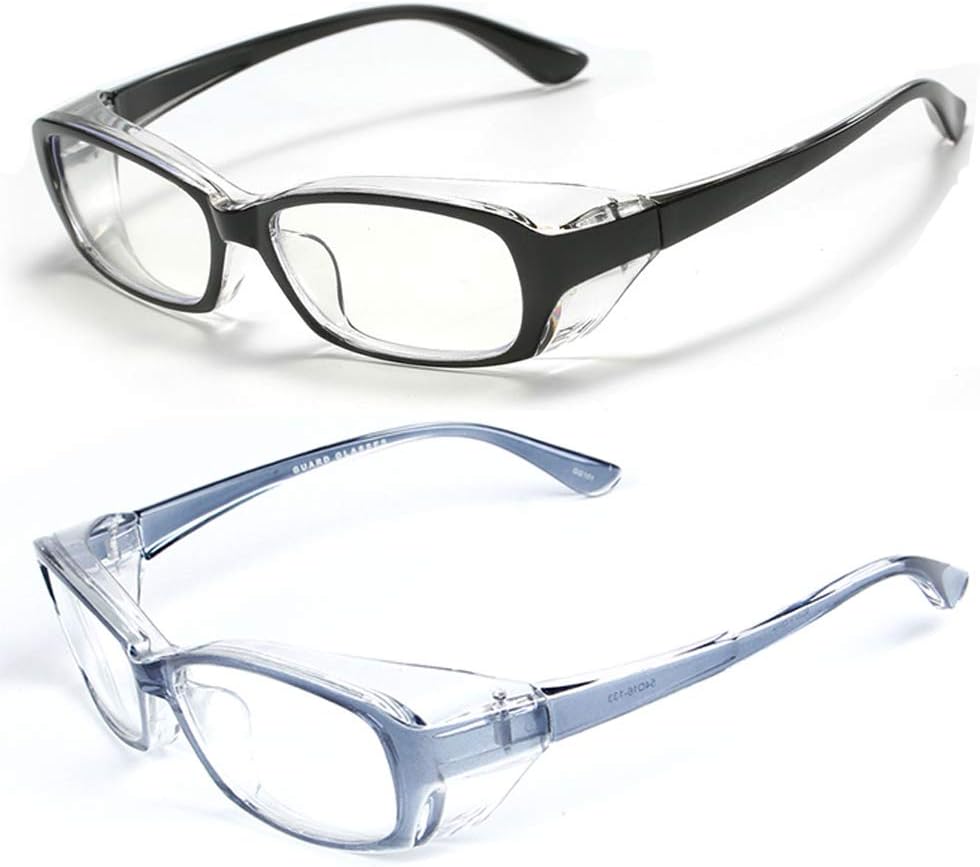 Safety Glasses Anti Fog for Men Women Anti Pollen Safety Goggles UV400 Protection 2 Packs