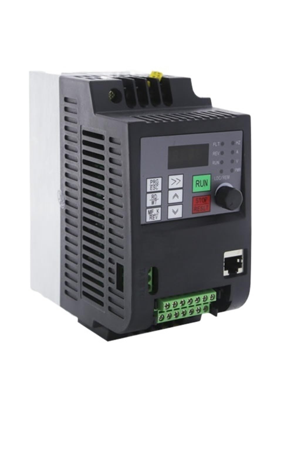 Onduleur de fréquence 220V triphasé 2.2 kW variateur vitesse moteur monophasé 3 CV