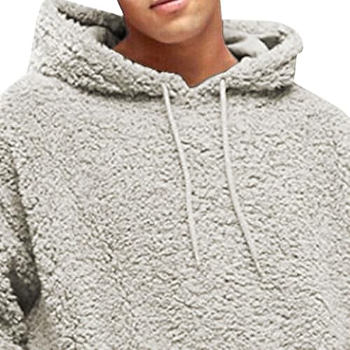 Sudadera ligera de hombre con capucha y textura suave miniatura 7